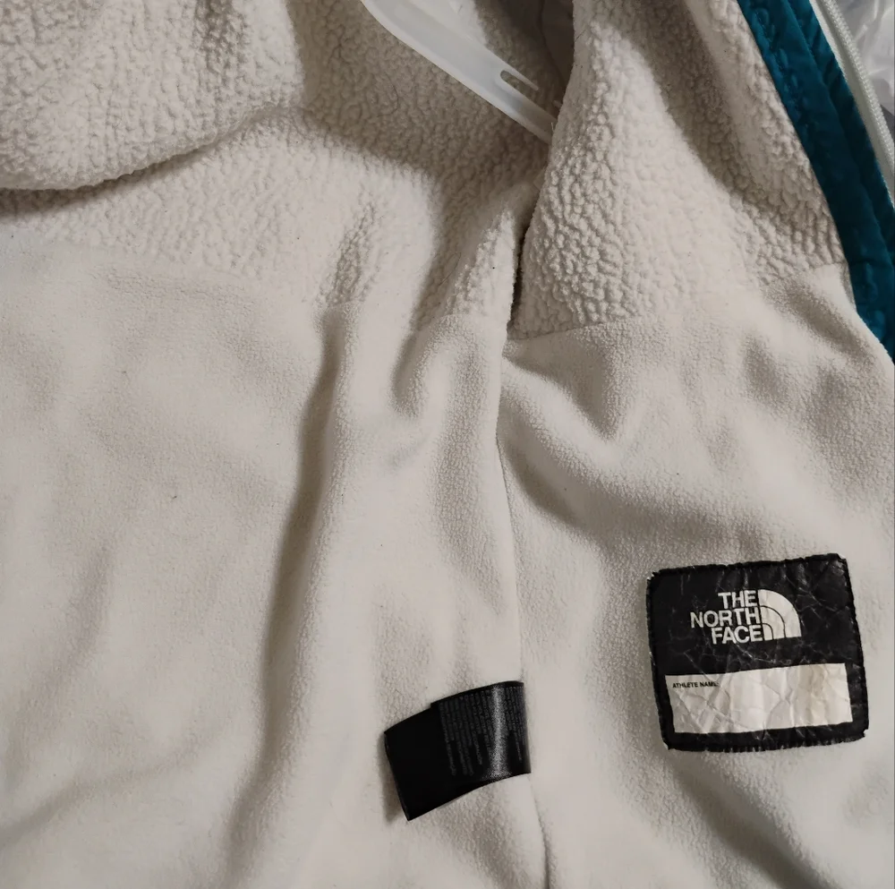 The North Face Girls Warm Storm Fleece Lined Hooded Rain Jacket Sz 5